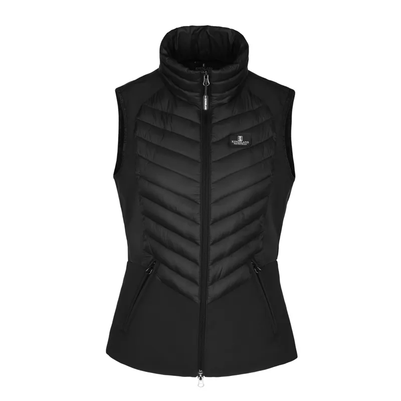 Kingsland Classic Ladies Hybrid Body Warmer - Black